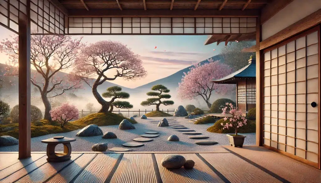 Japanese Philosophy through a peaceful picture